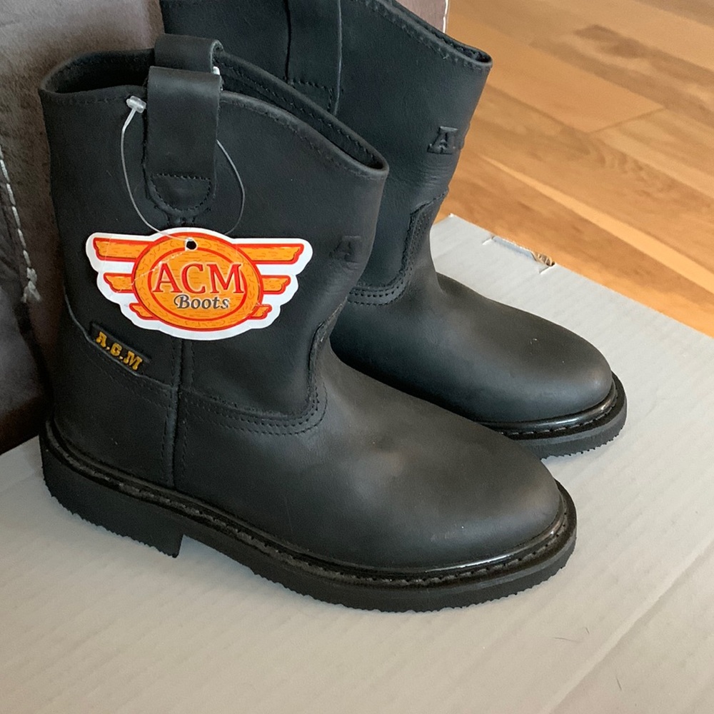 A.C.M. Leather boots